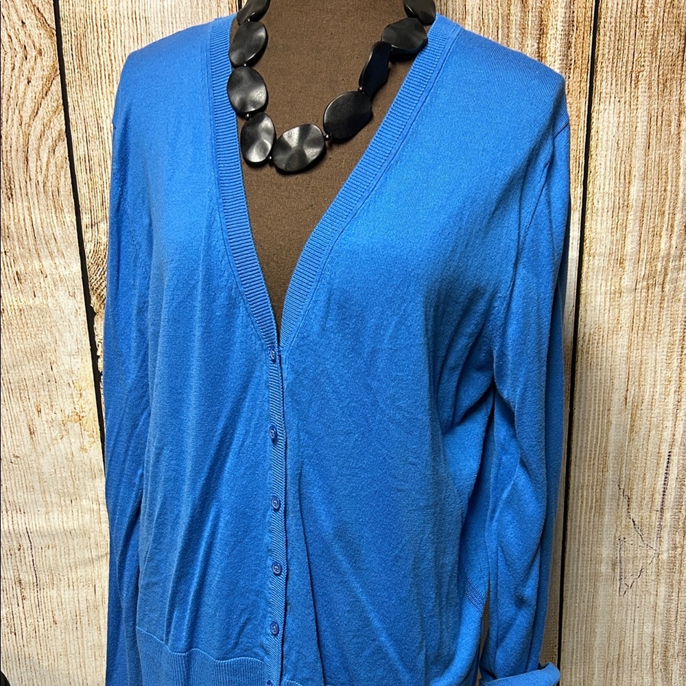 Banana Republic Light Blue Cardigan Sweater